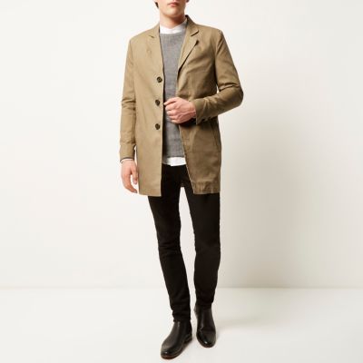 Brown Only & Sons trench coat